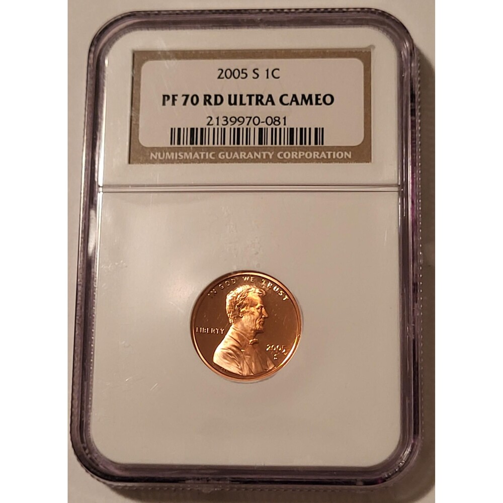 2005 S Lincoln Memorial Cent Proof PF70 RED UC NGC